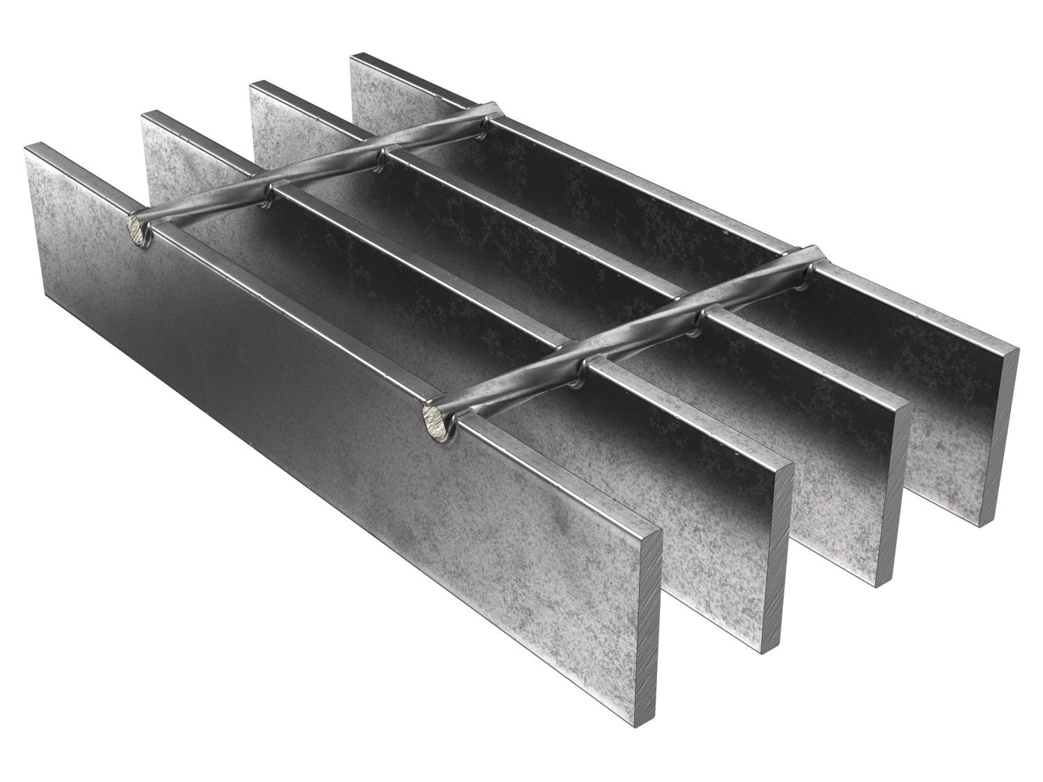 Rendering of Ohio Gratings' 19W4 Standard Carbon Steel Welded