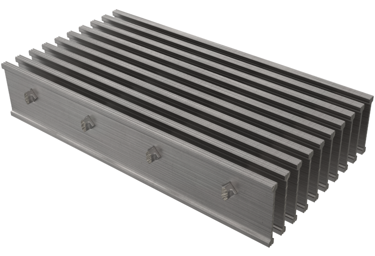Rendering of 7SGLi2 bar grating product